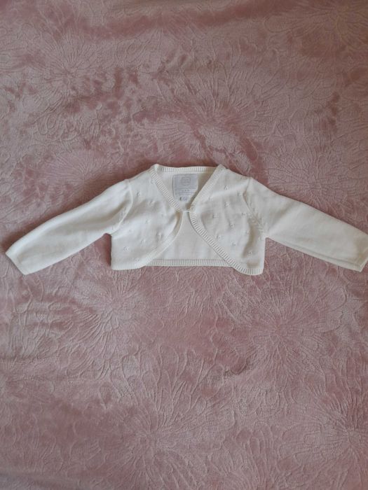 Komplet dla dziewczynki sukienka+bolerko+opaska, cool club rozmiar 68,