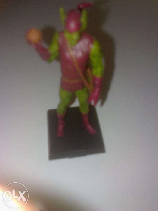 Decoração Vitrina green goblin figura de chumbo Marvel Eaglemoss