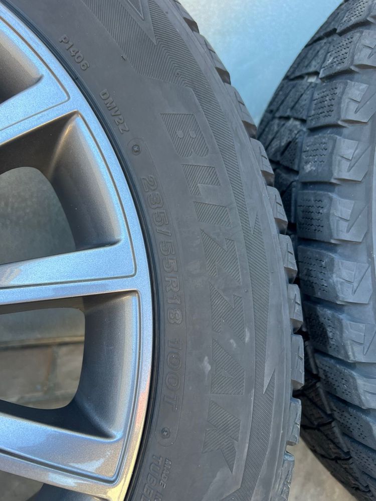 Диски з шинами bridgeistone r18 235/55