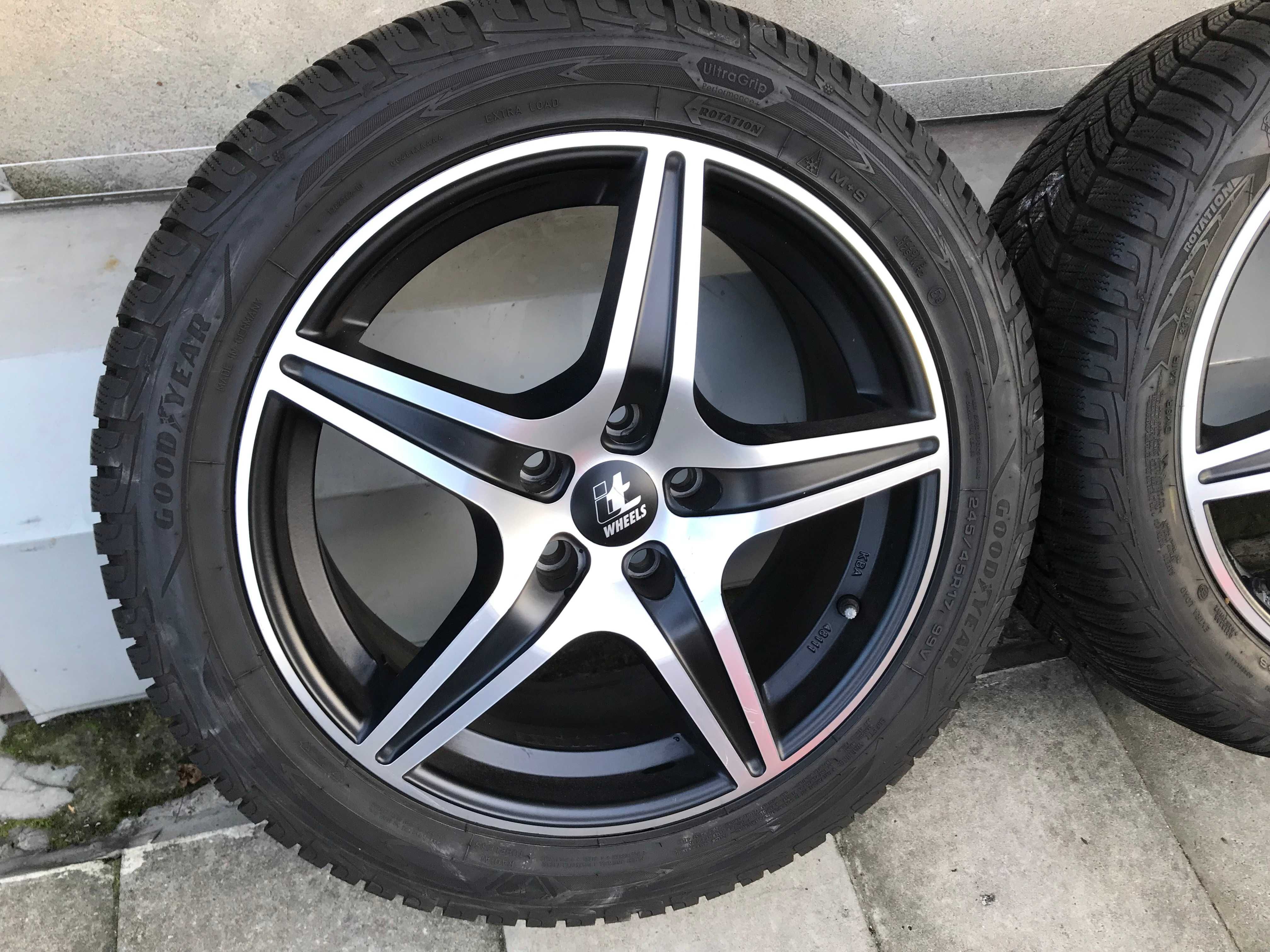 Koła zimowe Mercedes E CLS W211 W212 W219 W207 7,5Jx17 ET47 5x112 tpms