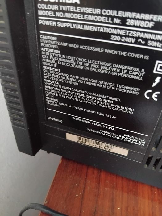 Vendo TV com comando