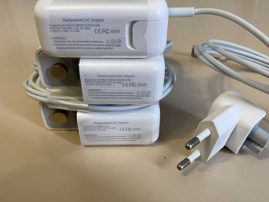 Зарядки,Блоки Живлення для ноутбука Apple Macbook 45W,60W,85W