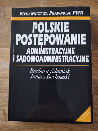 Polskie postępowanie admin i sądowoadmin. 1998
