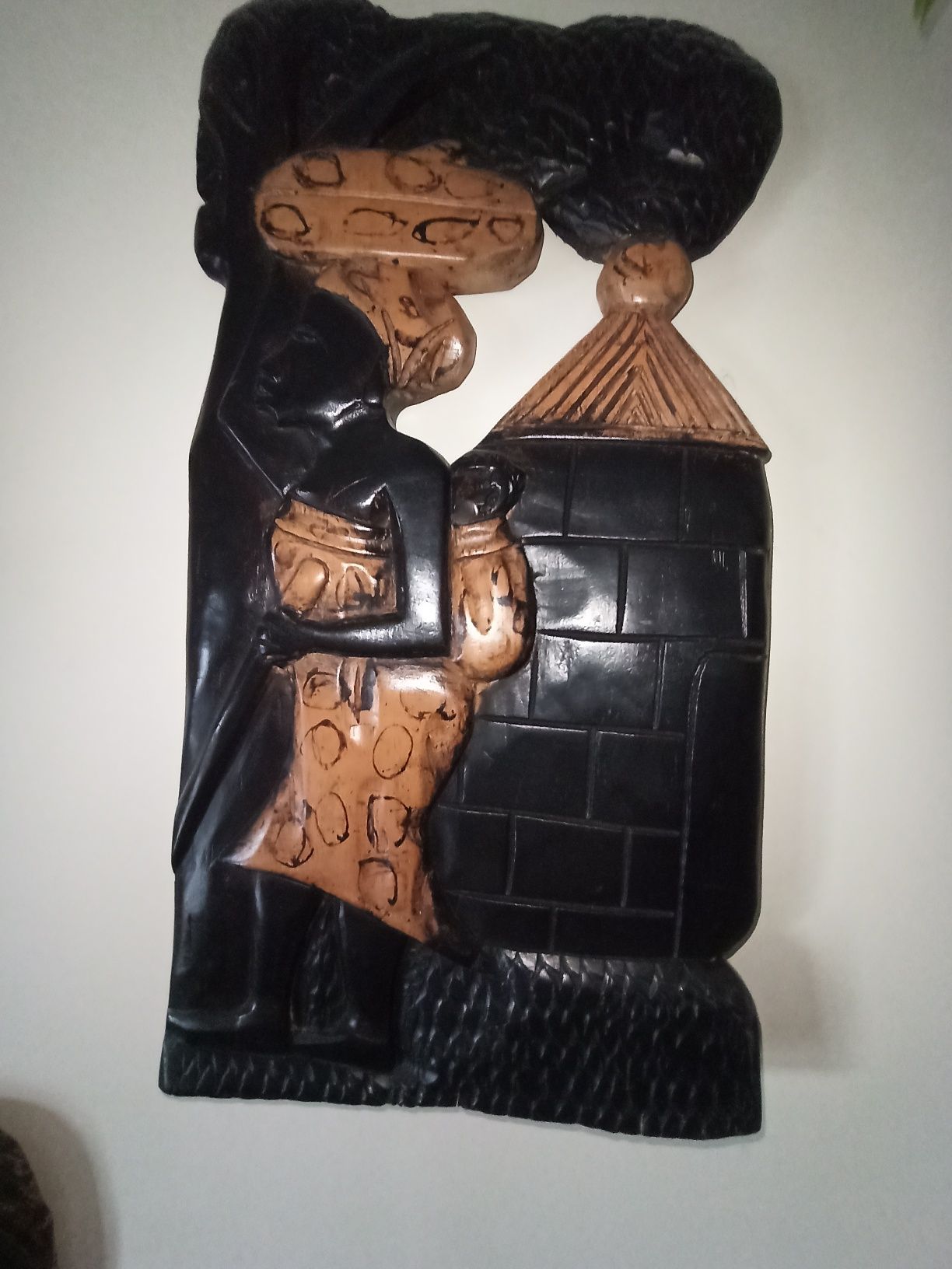 Peças decorativas em madeira
