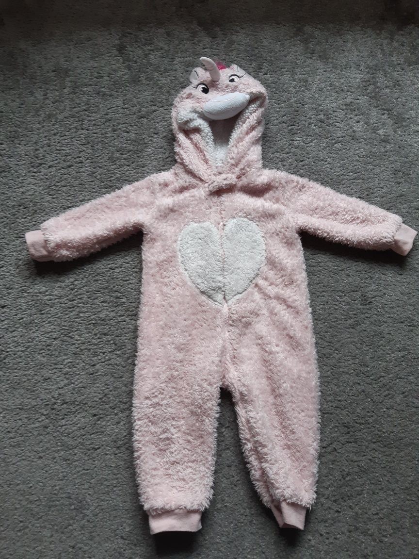 Kombinezon przejściowy jednorożec 80 cm