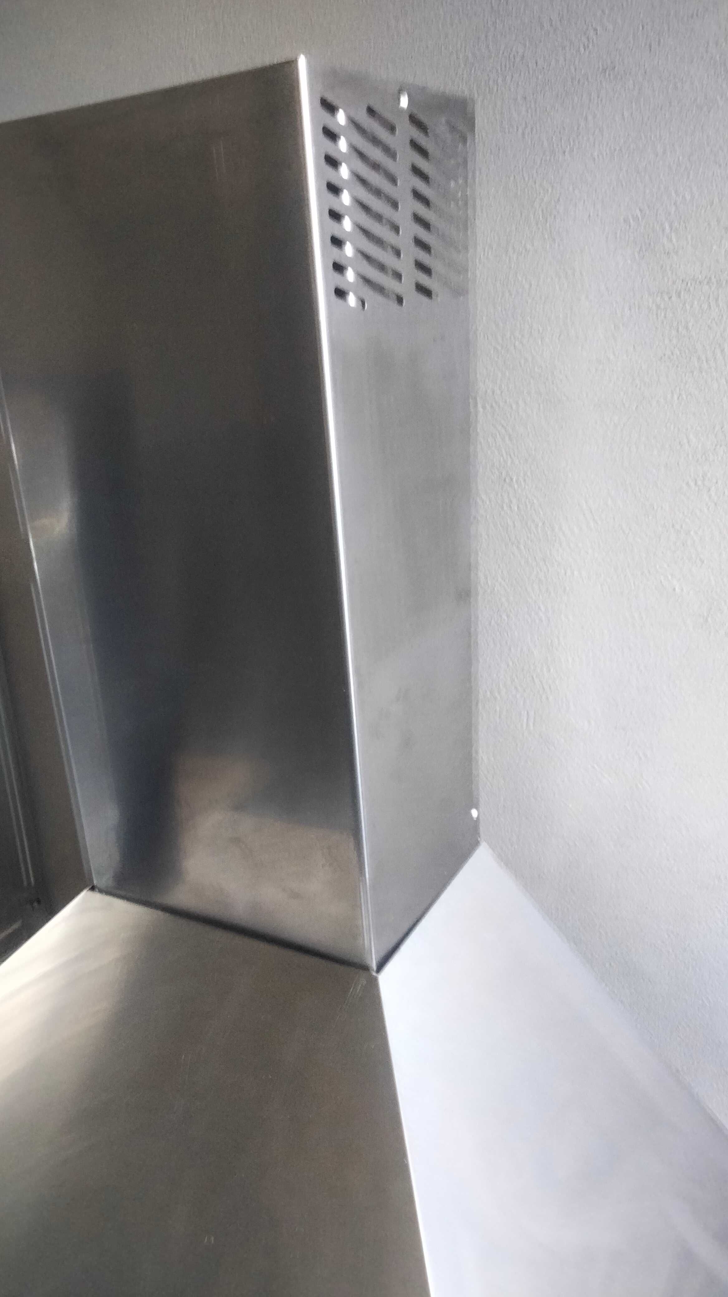 Exaustor em chaminé de inox