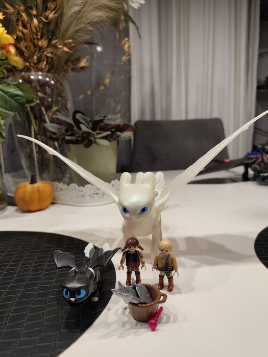 Playmobil Dreamworks Dragon 70038  Jak wytresowac smoka Biała Furia