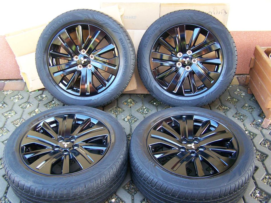 Perfekcyjne Koła Alu 18 Całoroczne Tpms Mitsubishi ASX ,Outlander 2,3