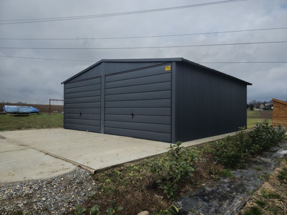 6x5.5 POD Garaze Blaszane Garaż Blaszny Blaszak Blaszaki Garaże Garaz