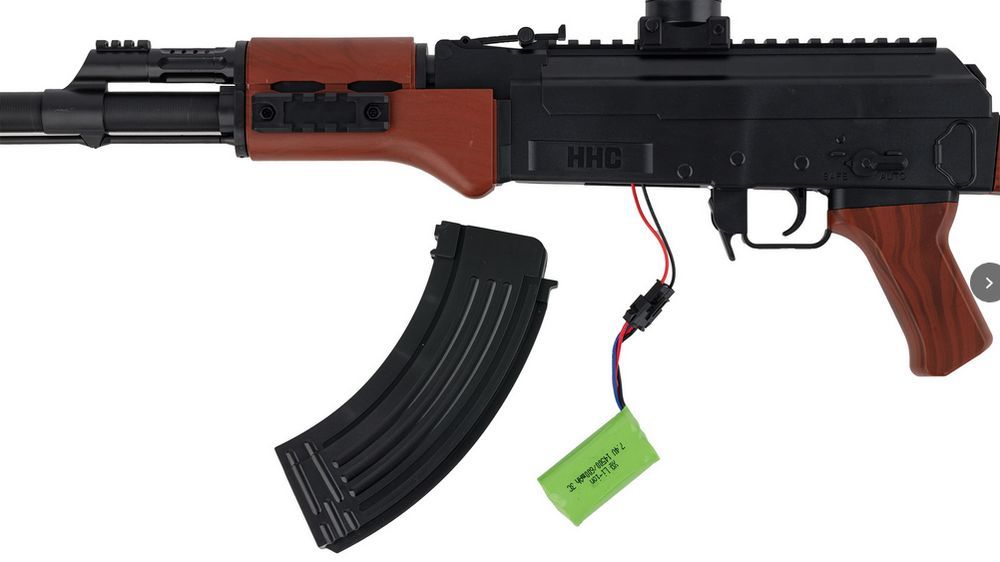 Karabin ZABAWKA Ak-47 automatyczny na kulki żelowe KZ-S3