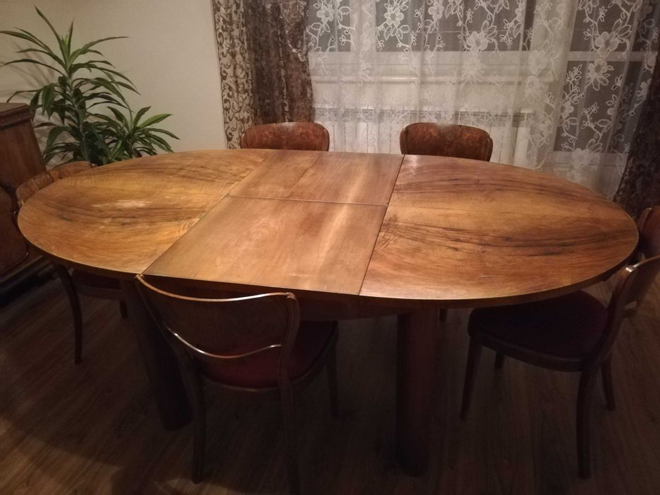 Antyki Thonet, Stól oraz 5 krzeseł