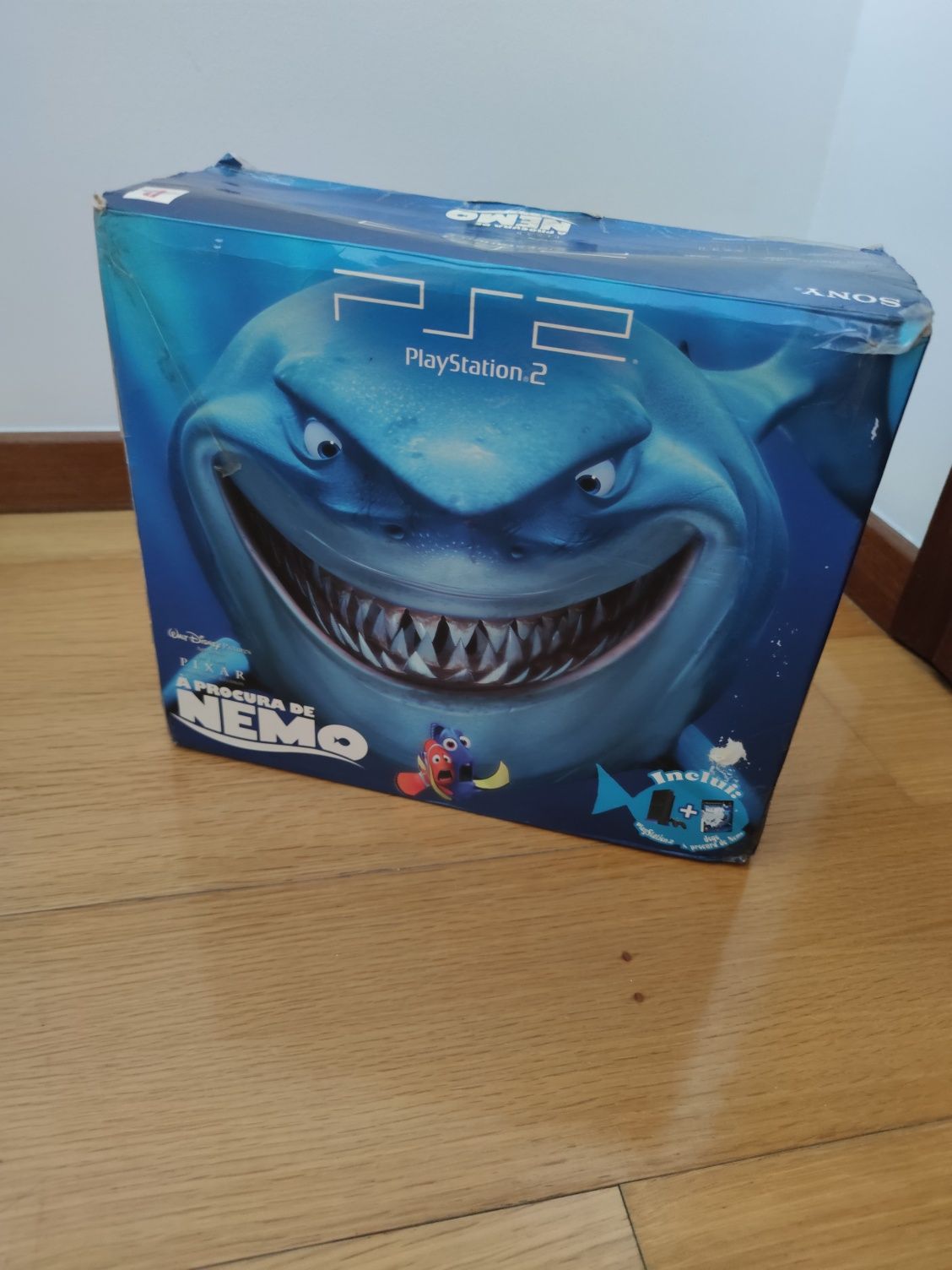 Playstation 2 com caixa