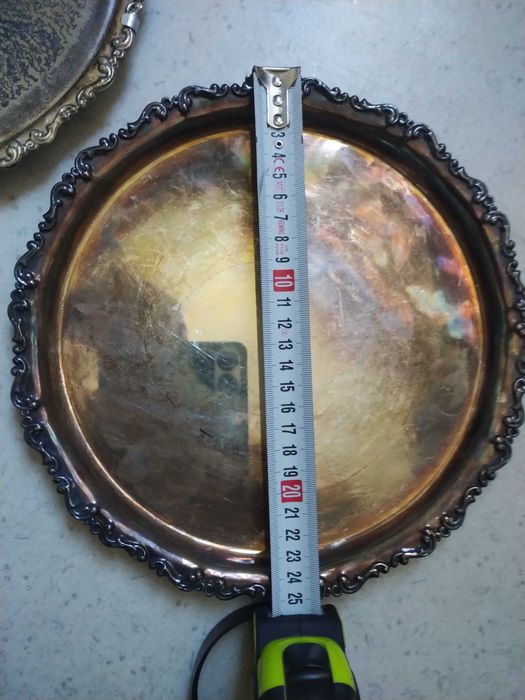 Срібні тарілки 830 проби