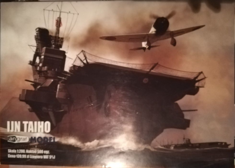 Lotniskowiec IJN Taiho model kartonowy 1:200 angraf