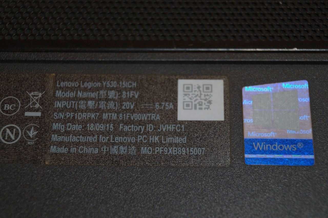 ГАРАНТІЯ Lenovo (IPS/Core i5-8300H/RAM 8ГБ/SSD 256ГБ/GTX 1050)TVOYO