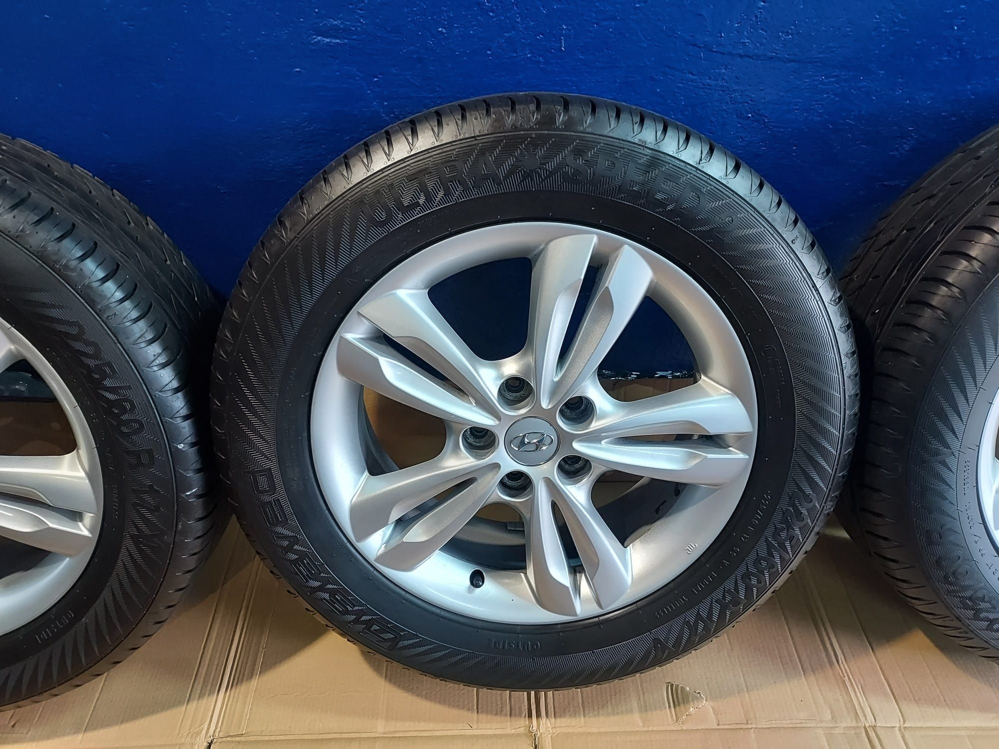 Koła Alufelgi lato R17 5×114,3 Hyundai oryginalne idealny stan