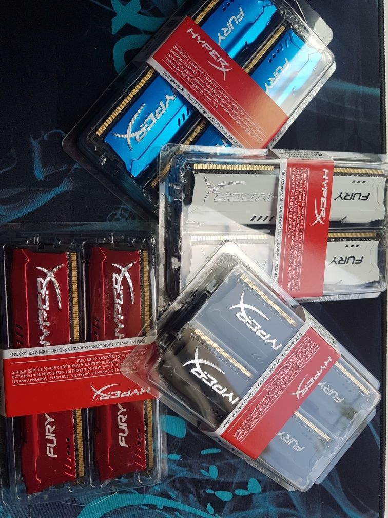 DDR3 8gb 16gb 1866MHz/ДДР3 ОЗУ оперативная память HyperX Fury Kingston