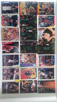 Kolekcjonerskie karty NBA 90'