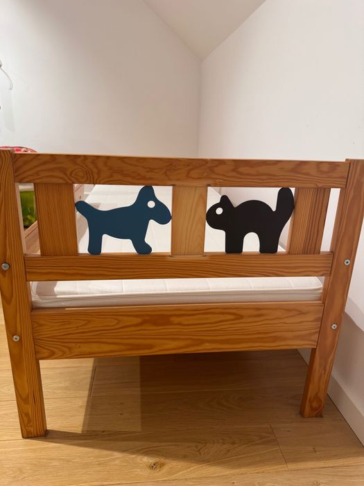 Łóżko z materacem 160x70