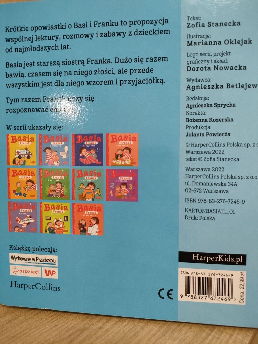 Basia Franek i humory Zofia Stanecka