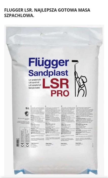 Gotowa gładź Flugger Sandplast LSRPro