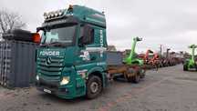 Mercedes-Benz Actros 2551  Auto laweta Pomoc drogowa Projekt Najazd Rolniczy zapadnie 8,9metra