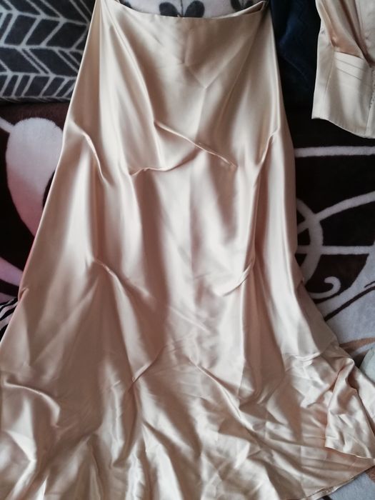 Komplet gorset i długa spódnica na wesele