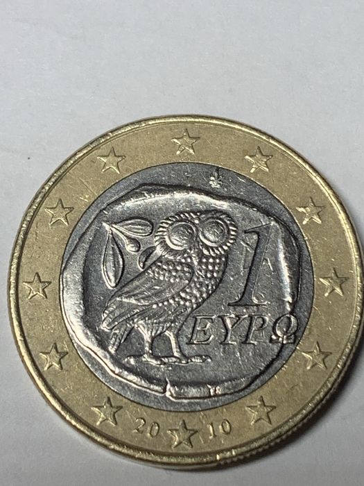 Монета    1    євро
