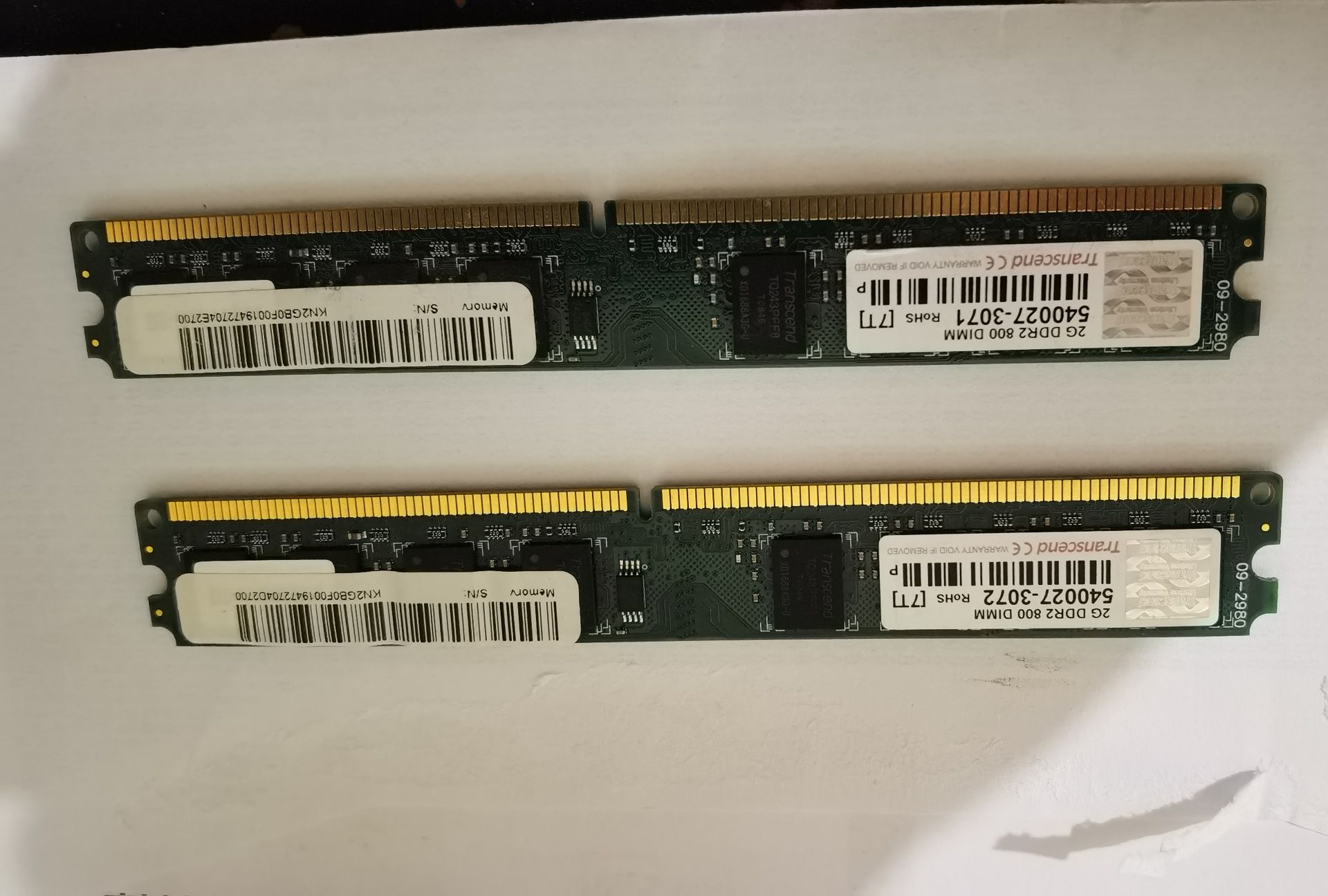 Memoria DDR2 2gb