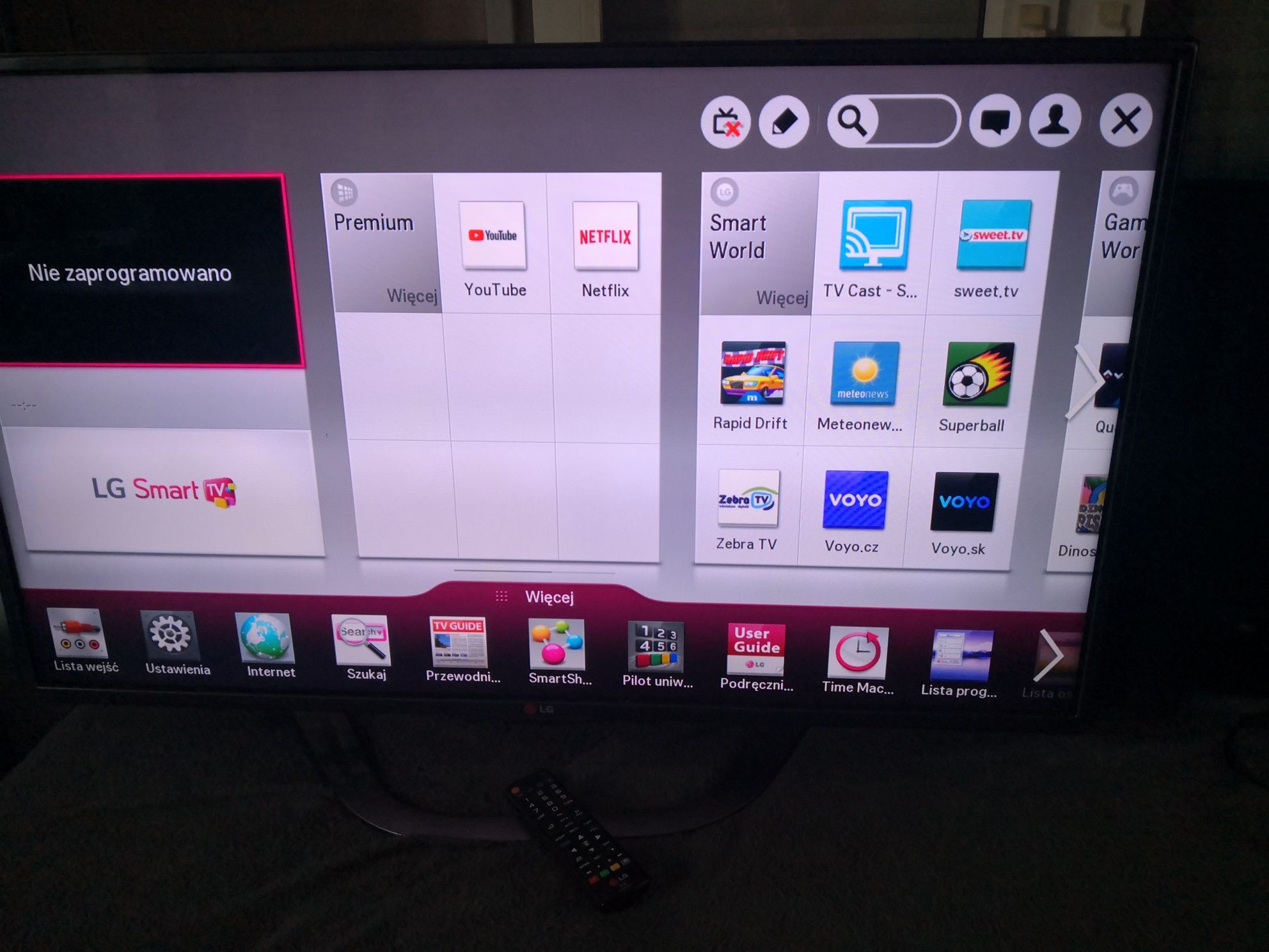 Telewizor LG Smart TV 43 cale