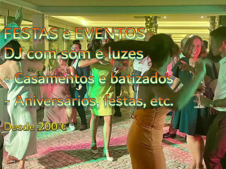 DJ, Som e Luzes para Festas e Eventos