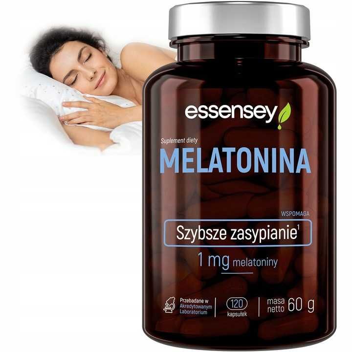 Essensey_Suplement Diety - Melatonina/ Zdrowy Sen 120 kapsułek