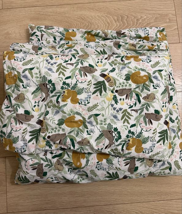 Pościel + poszewki do łóżeczka dziecięcego