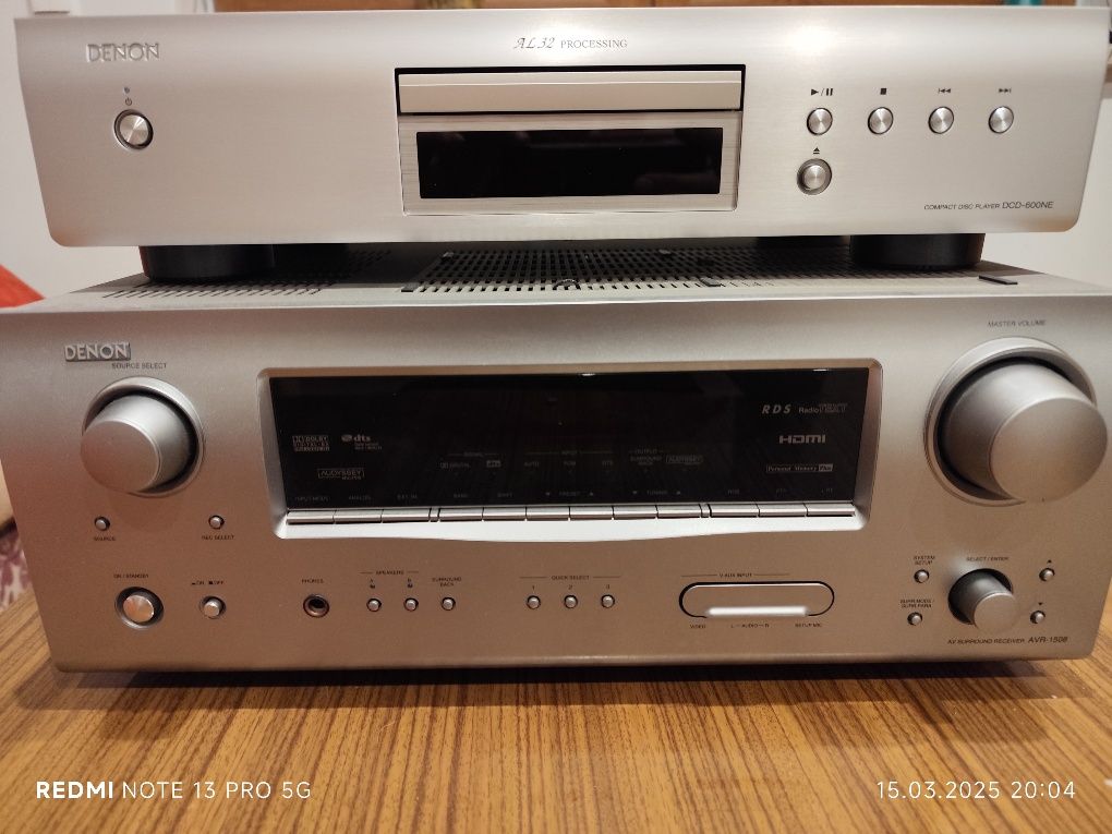 Amplituner DENON AVR-1508 + Wharfedale Crystal