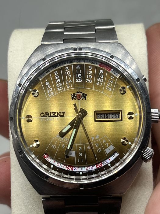 Zegarek Orient College “patelnia” lata 80