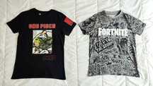 2 t-shirts One Piece / Fortnite