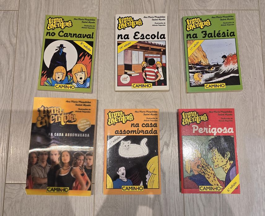 Lote livros Uma Aventura
