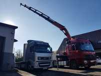Transport HDS Dźwig Transport kontenerów Usługi HDS Kontenery