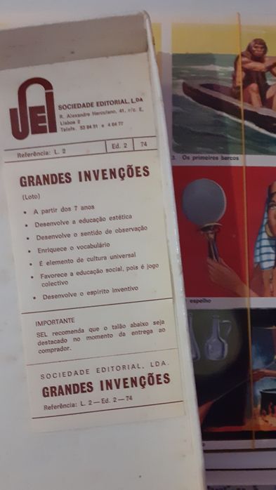 Brinquedo Jogo antigo português