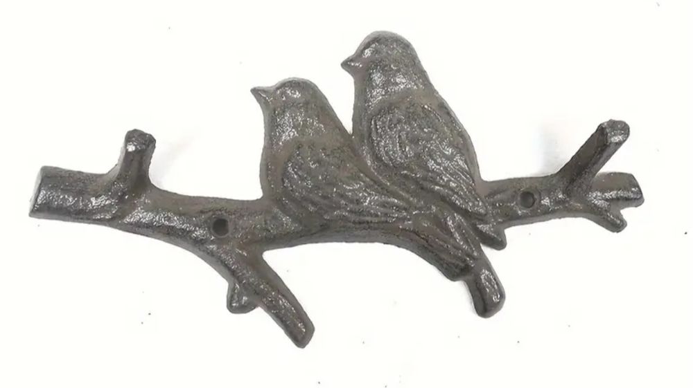 Cabide em Ferro Pássaros