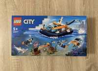Nowe LEGO City 60377 Łódź do nurkowania badacza Okazja