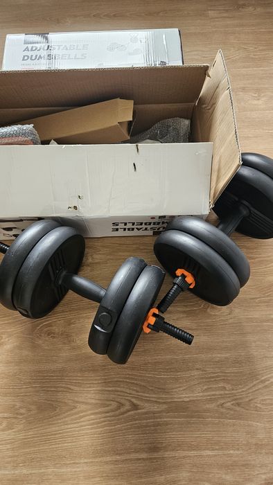 Halteres Barra Kettlebell Xiaomi FED Kit V2 40Kg Musculação Ginásio