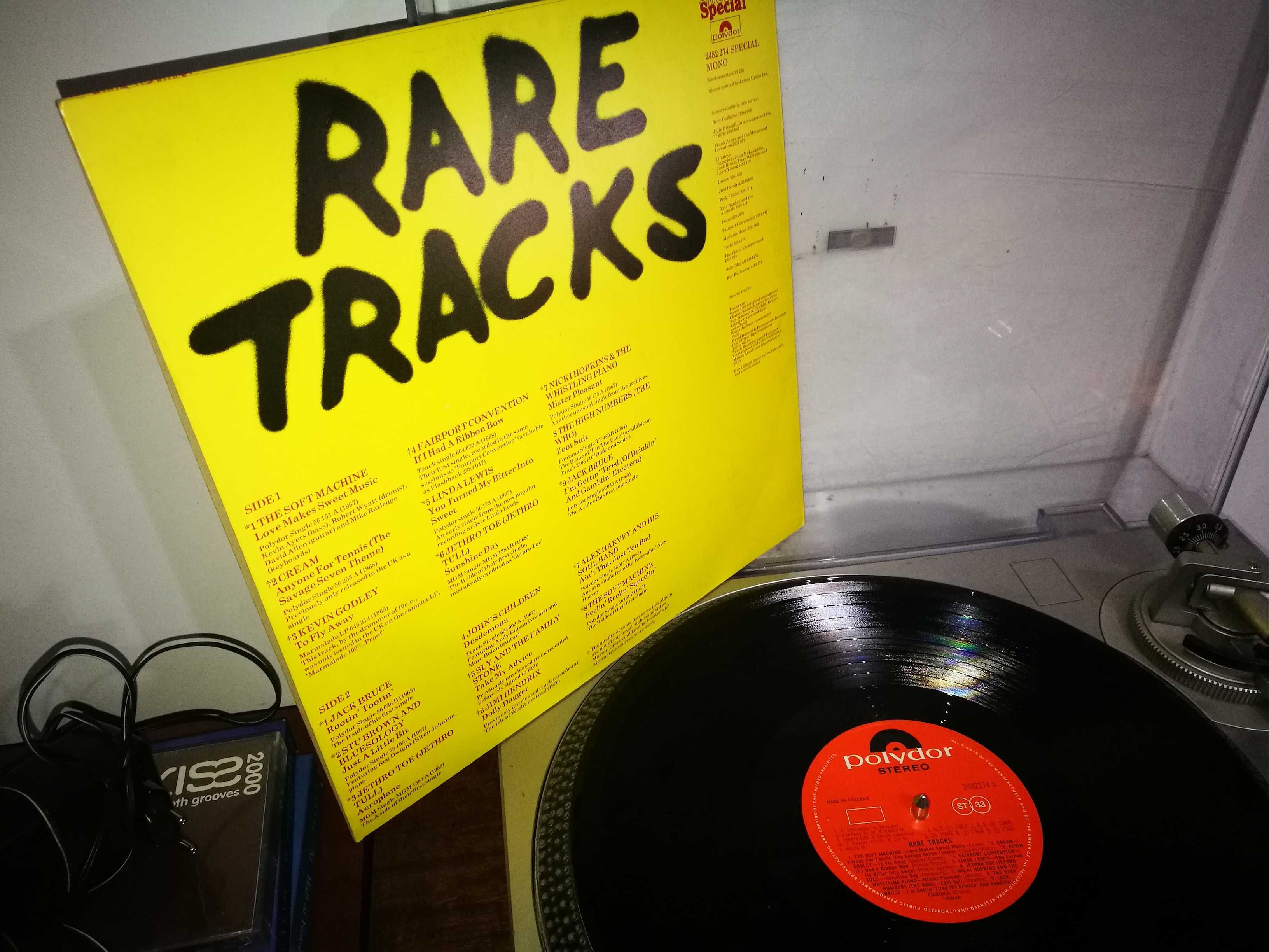 VARIOS-Rare Tracks(S Machine,Cream,J Bruce,J Hendrix ETC)-ED.ING1975LP