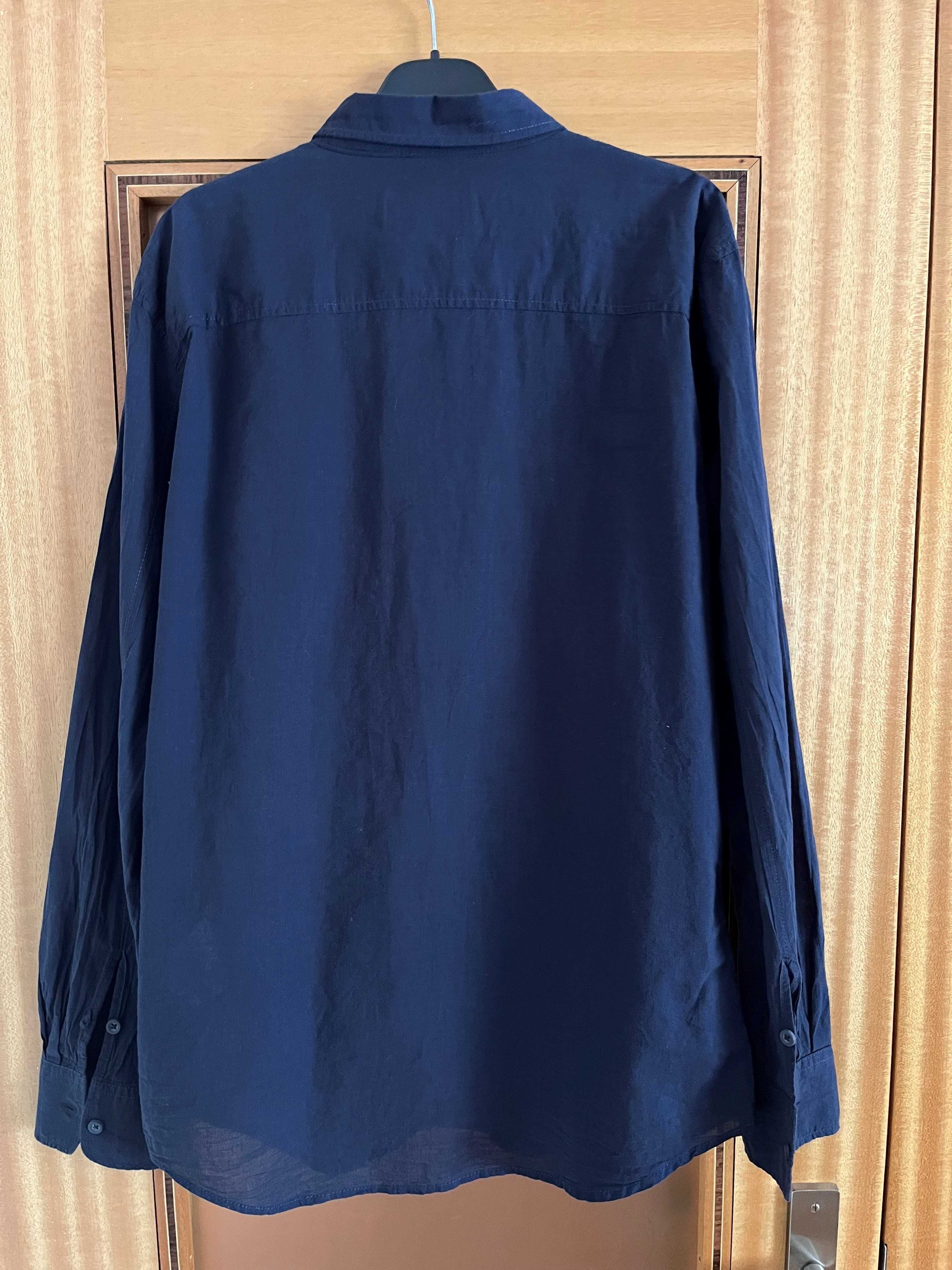 Camisa azul da Pull&Bear - Homem - Tamanho M