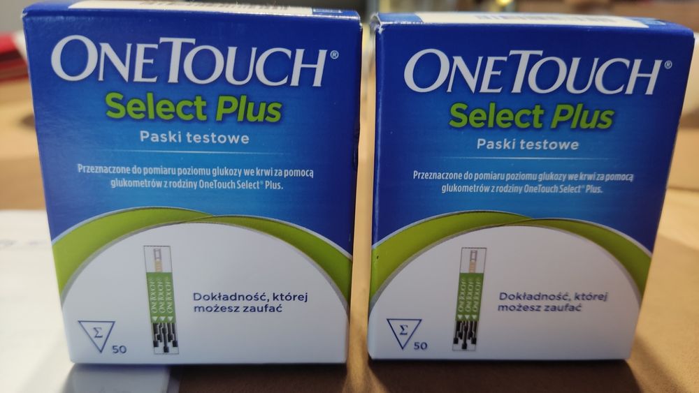 Paski testowe do One Touch Select Plus