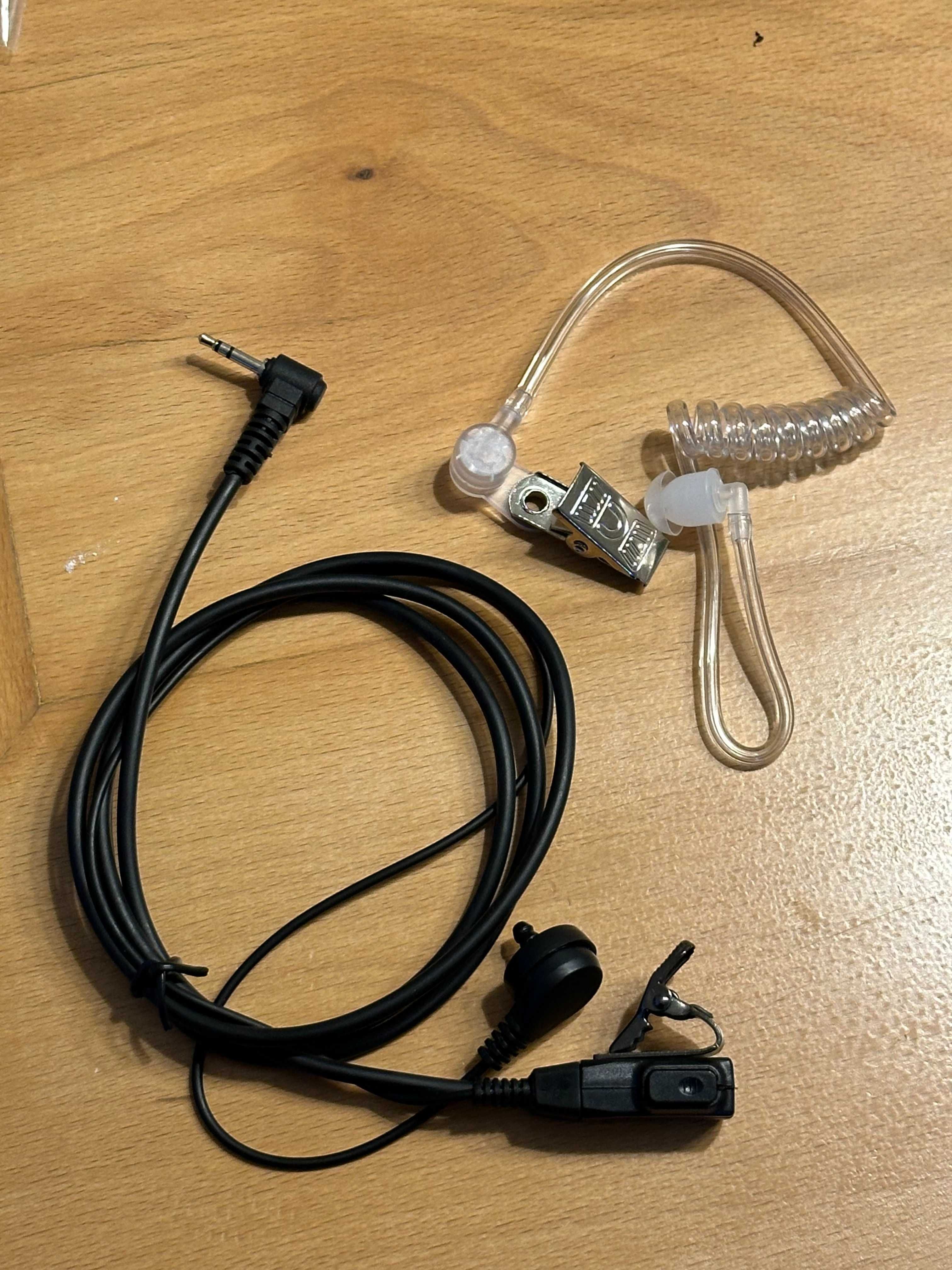 Słuchawki walkie talkie jack 2,5 microjack kompatybilne z motorola