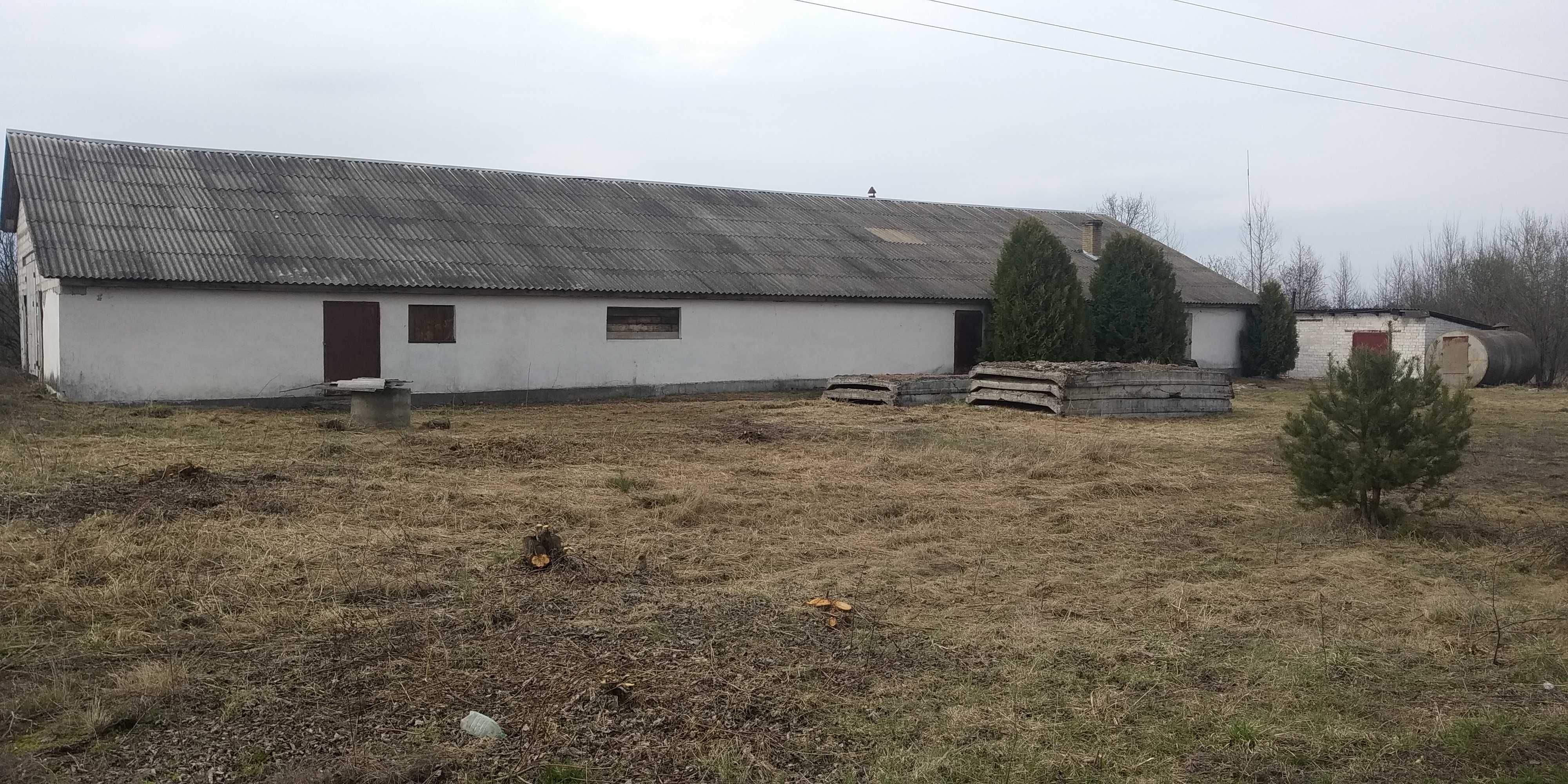 Виробничий цех з допоміжним приміщенням (Рівненська обл.)
