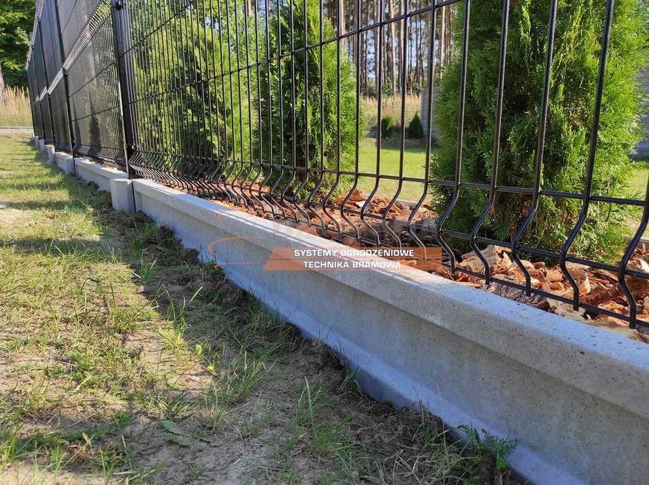 PODMURÓWKI - podmurówka pod ogrodzenie panelowe WIBROPRASA | Bydgoszcz