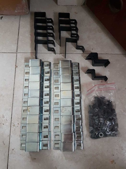 Panel ogrodzeniowy 250cm/103cm/5mm ocynkowane Zestaw Działki ROD