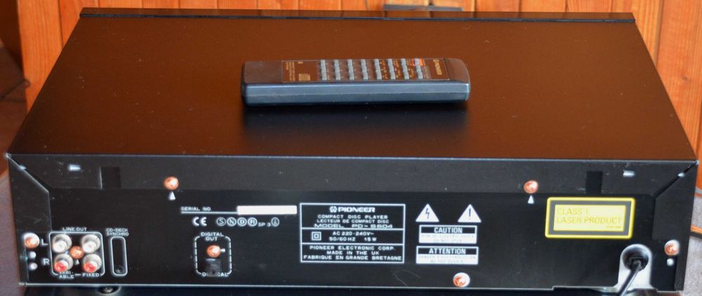 Pioneer PD-S 604 odtwarzacz CD z pilotem